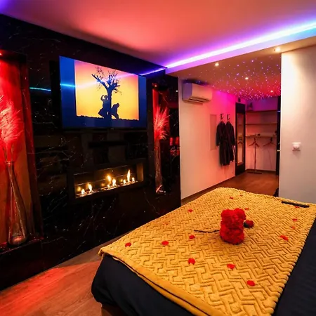 Spicy Prestige Vue Jacuzzi Privatif, Piscine Et Cheminée Villeneuve-Loubet